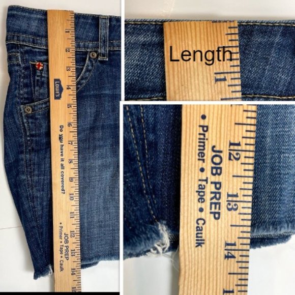 Hudson Jeans Midrise Cut off Jean Shorts Size 28 - Picture 13 of 15